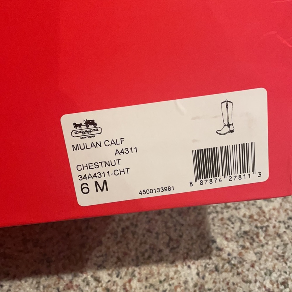 Coach Boots - Picture 2 of 3